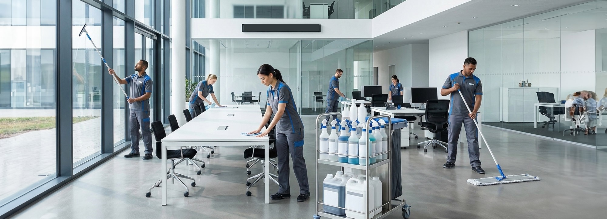 Limpieza industrial avanzada